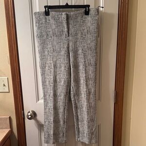 Amanda & Chelsea Black and Ivory Trousers